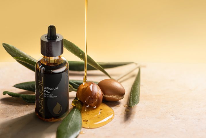 óleo de argan para cabelo e pele