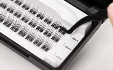 nanolash tufos de cílios com cola transparente