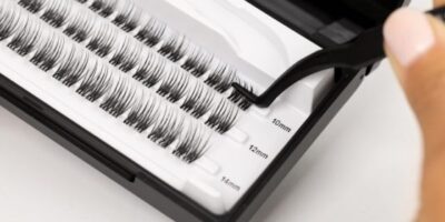 nanolash tufos de cílios com cola transparente